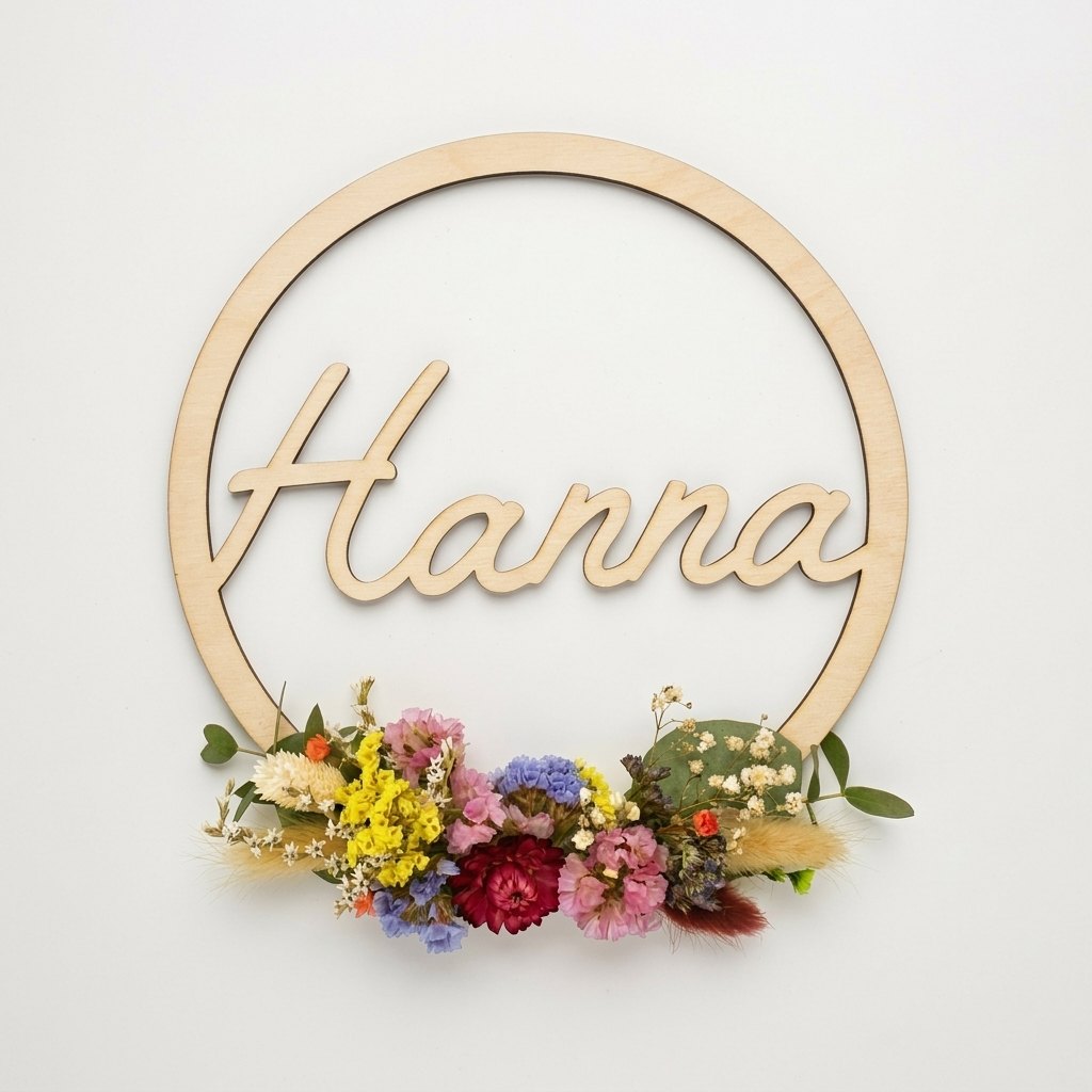 Cercle prenom Hanna square mod